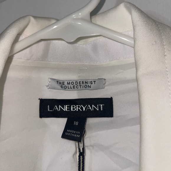 Lane Bryant Women's Cream Blazer - Picture 3 of 5